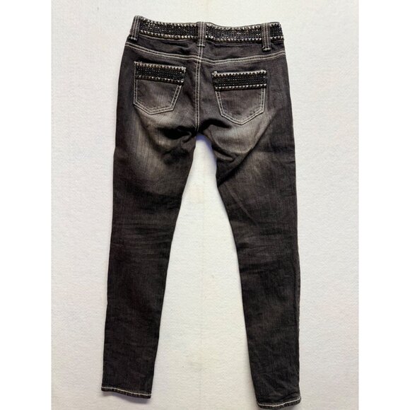 Premiere by Rue 21 Jeans Dark Wash Skinny Size 1/2 - Picture 9 of 11